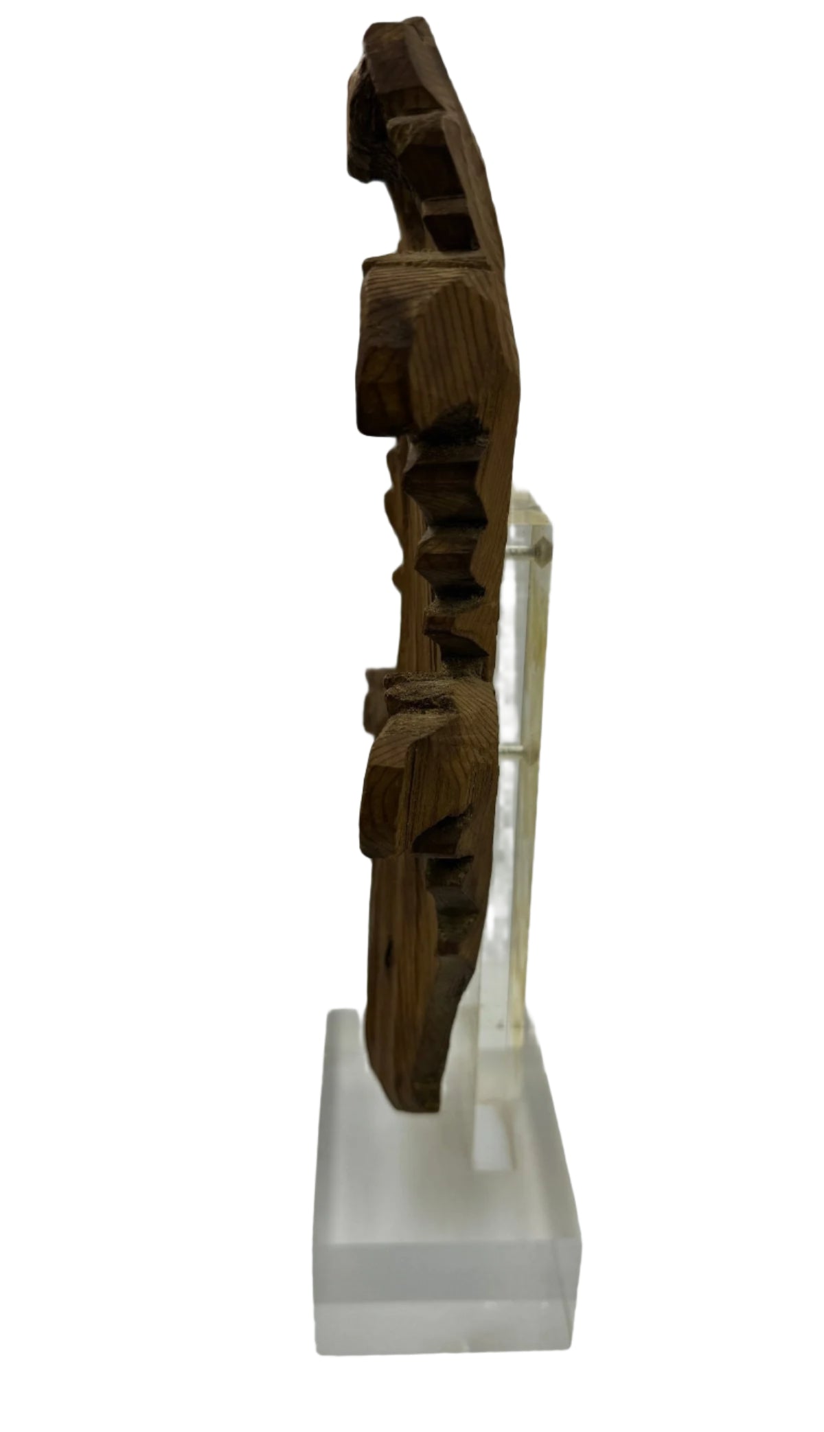 Antique Wooden Hand Carved Element, 18th Century