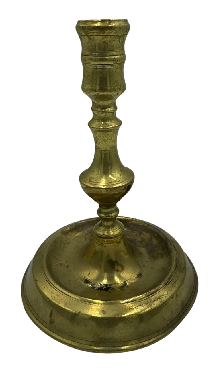 18th/19th Century Næstved Bronze candlestick