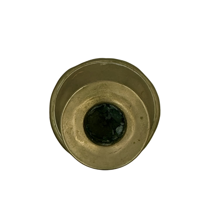 19th century Bronze Baluster Candle stick