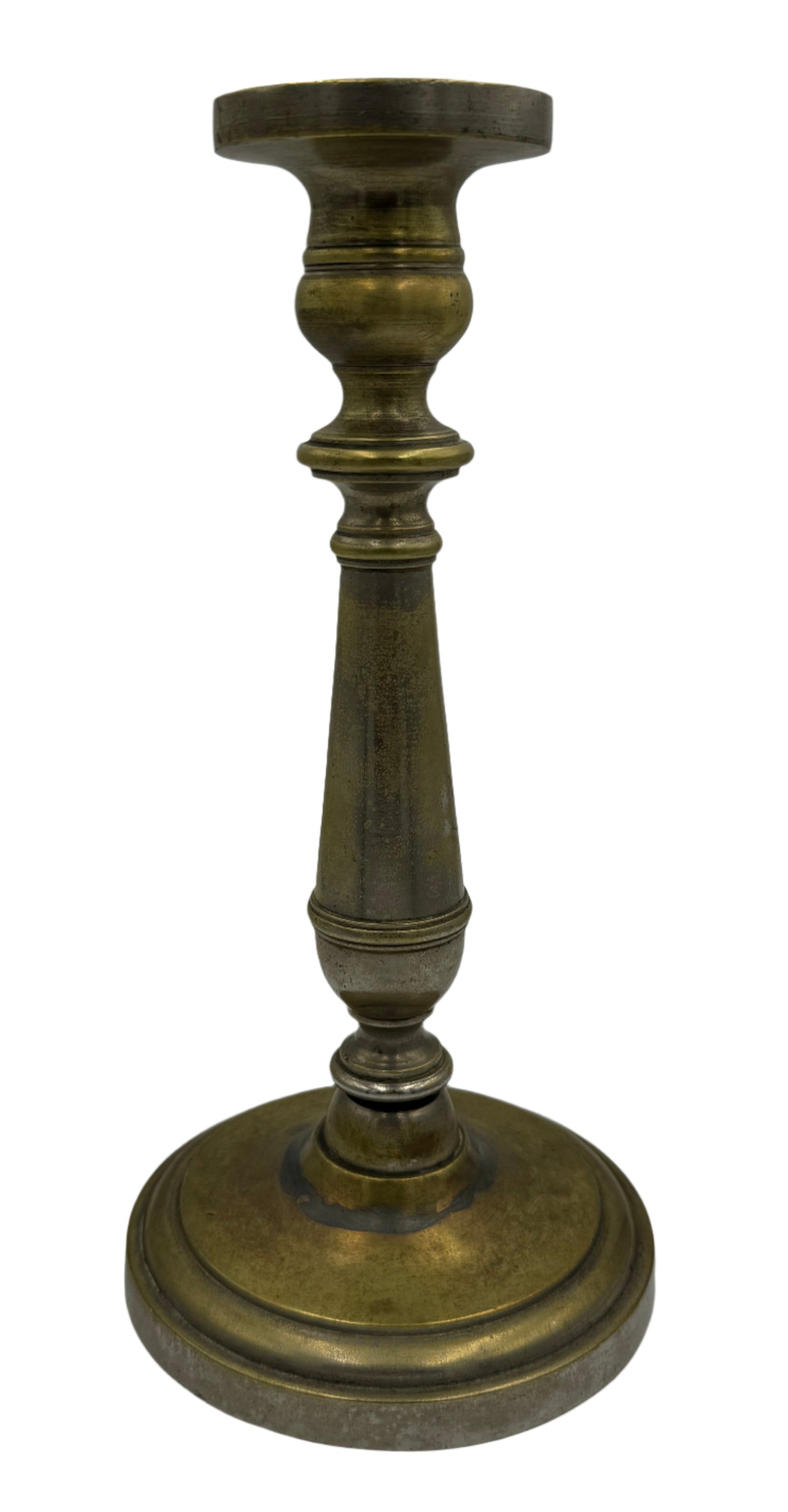 Antique 19th Century Brass Candlestick – English Origin