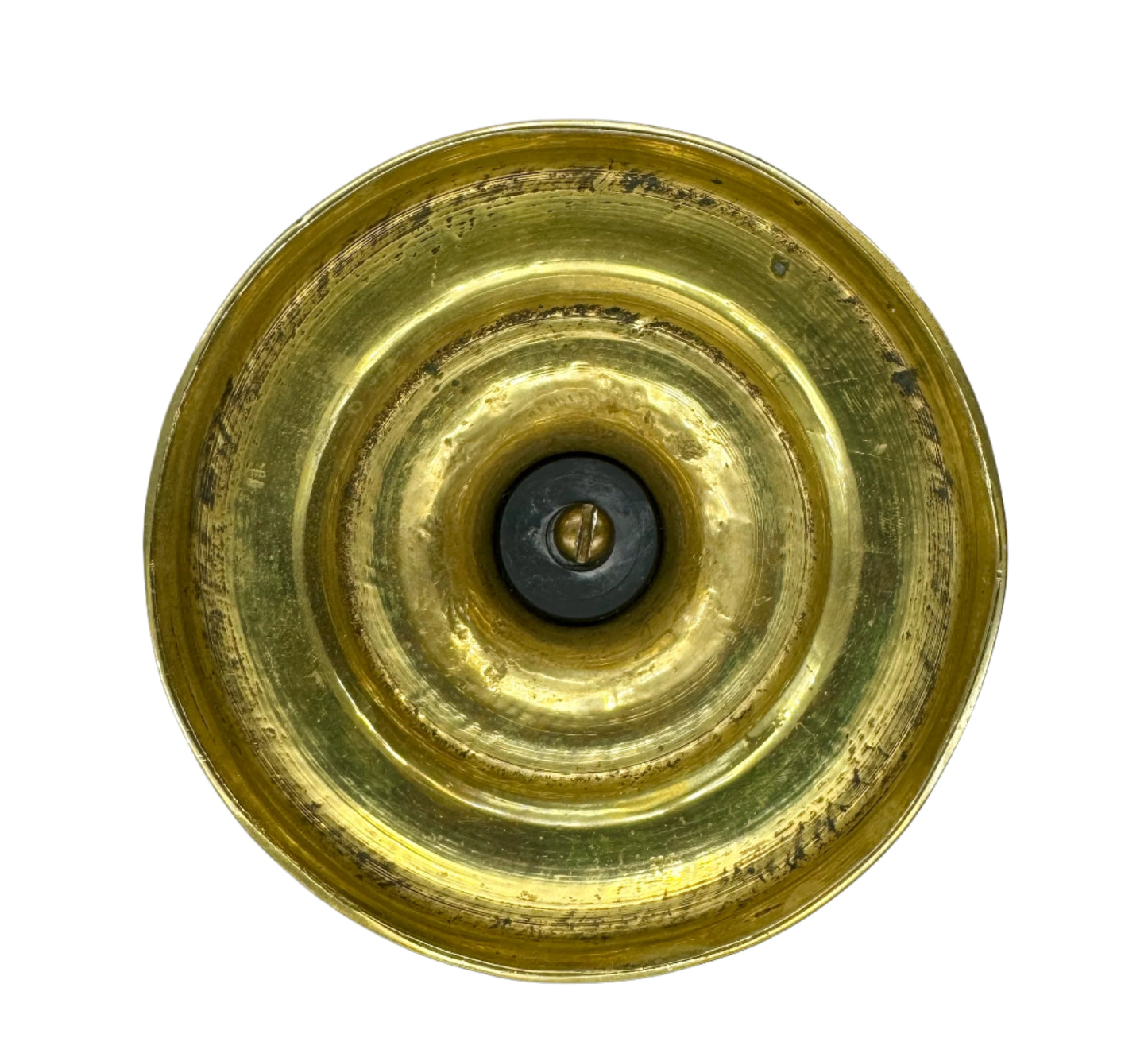 19th Century English Brass Candlestick