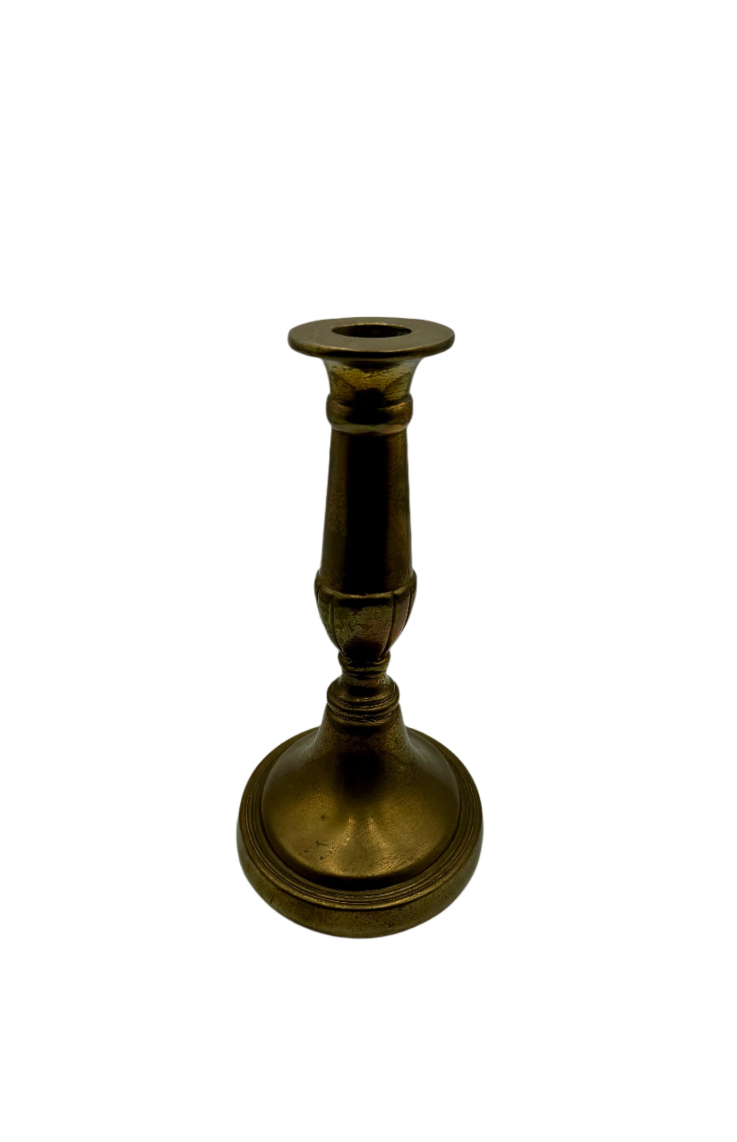 Pair of Antique 19th Century Brass Candlesticks