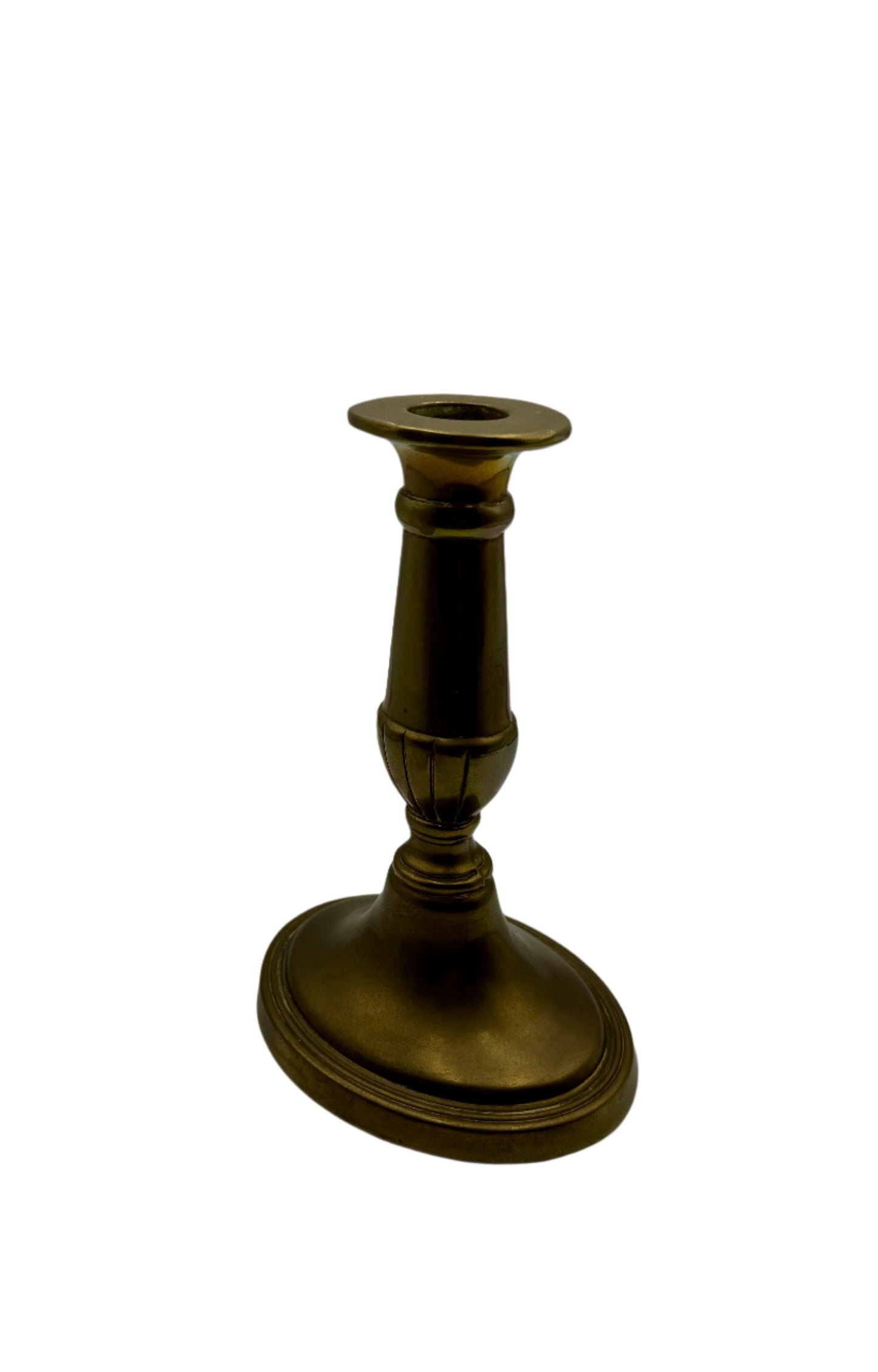Pair of Antique 19th Century Brass Candlesticks
