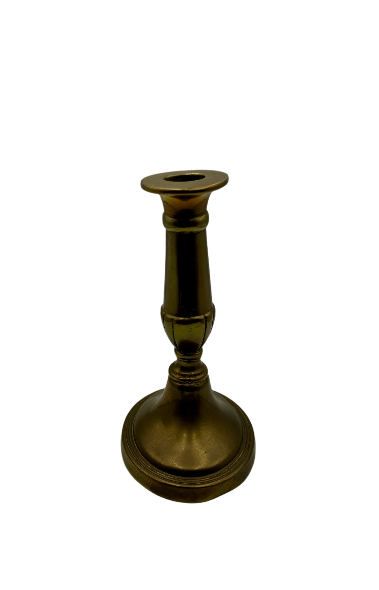 Pair of Antique 19th Century Brass Candlesticks