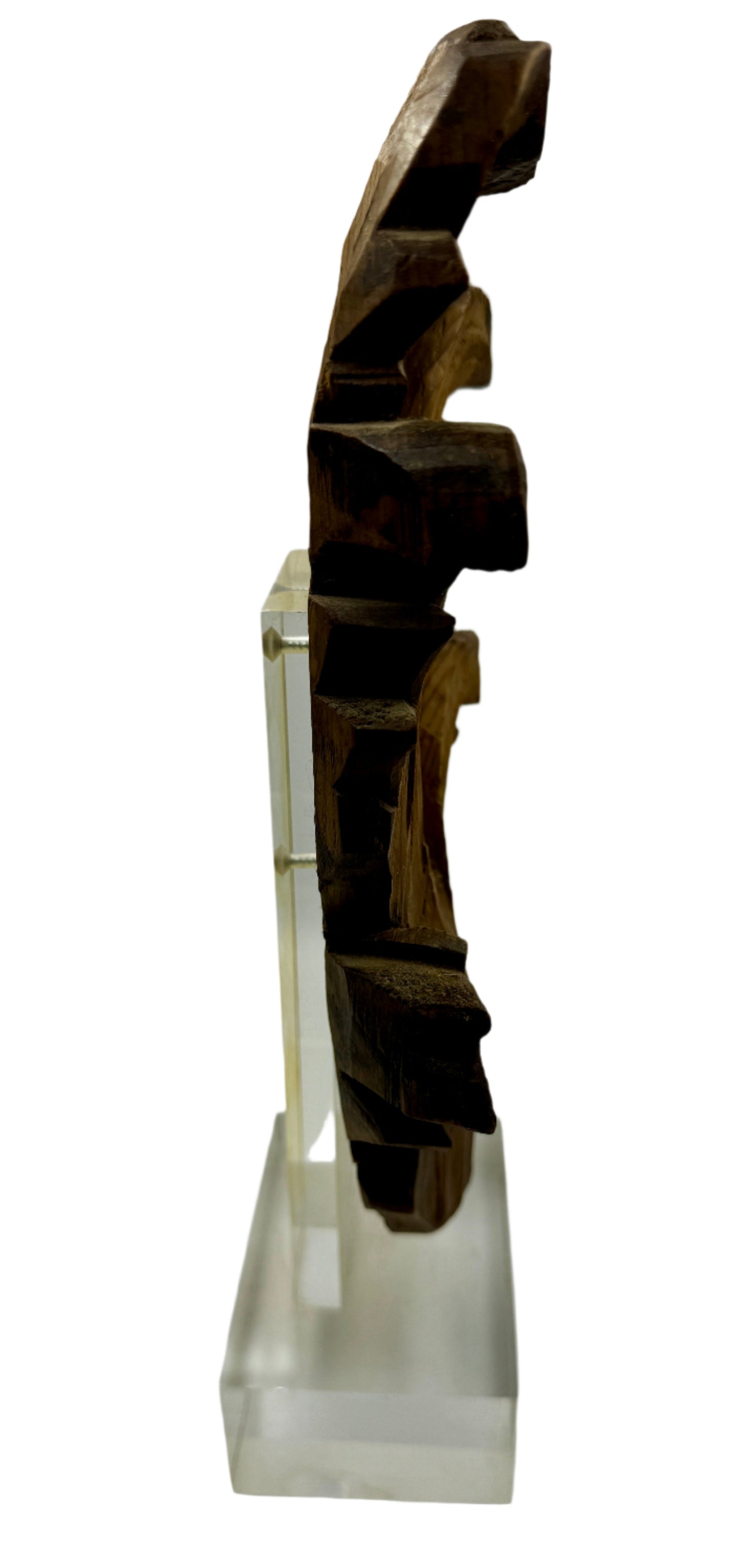 Antique Wooden Hand-Carved Architectural Element – 18th-19th Century
