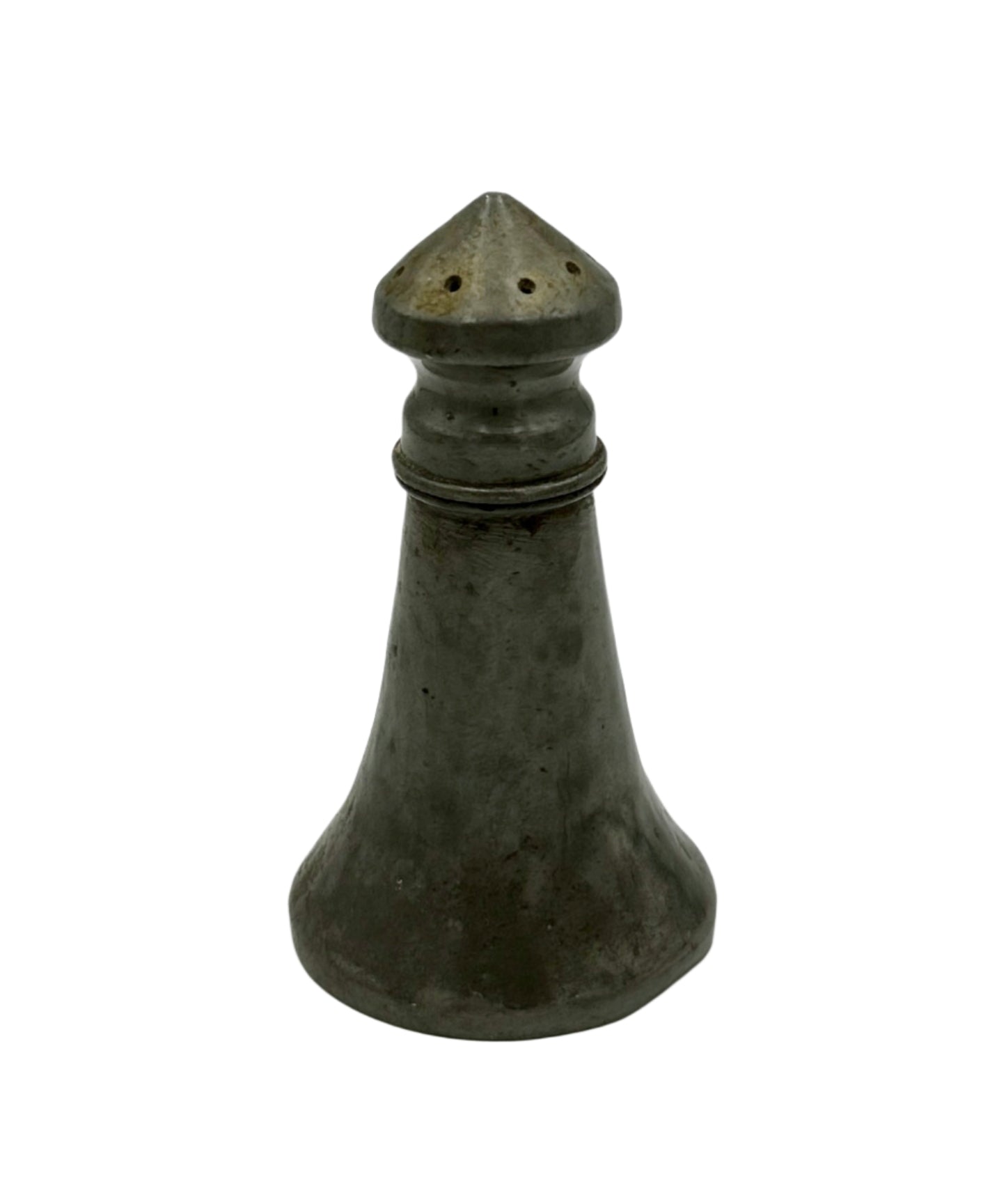 Antique Puritan Pewter Pepper Shaker – Registered D&H – Early 20th Century Collector’s Piece