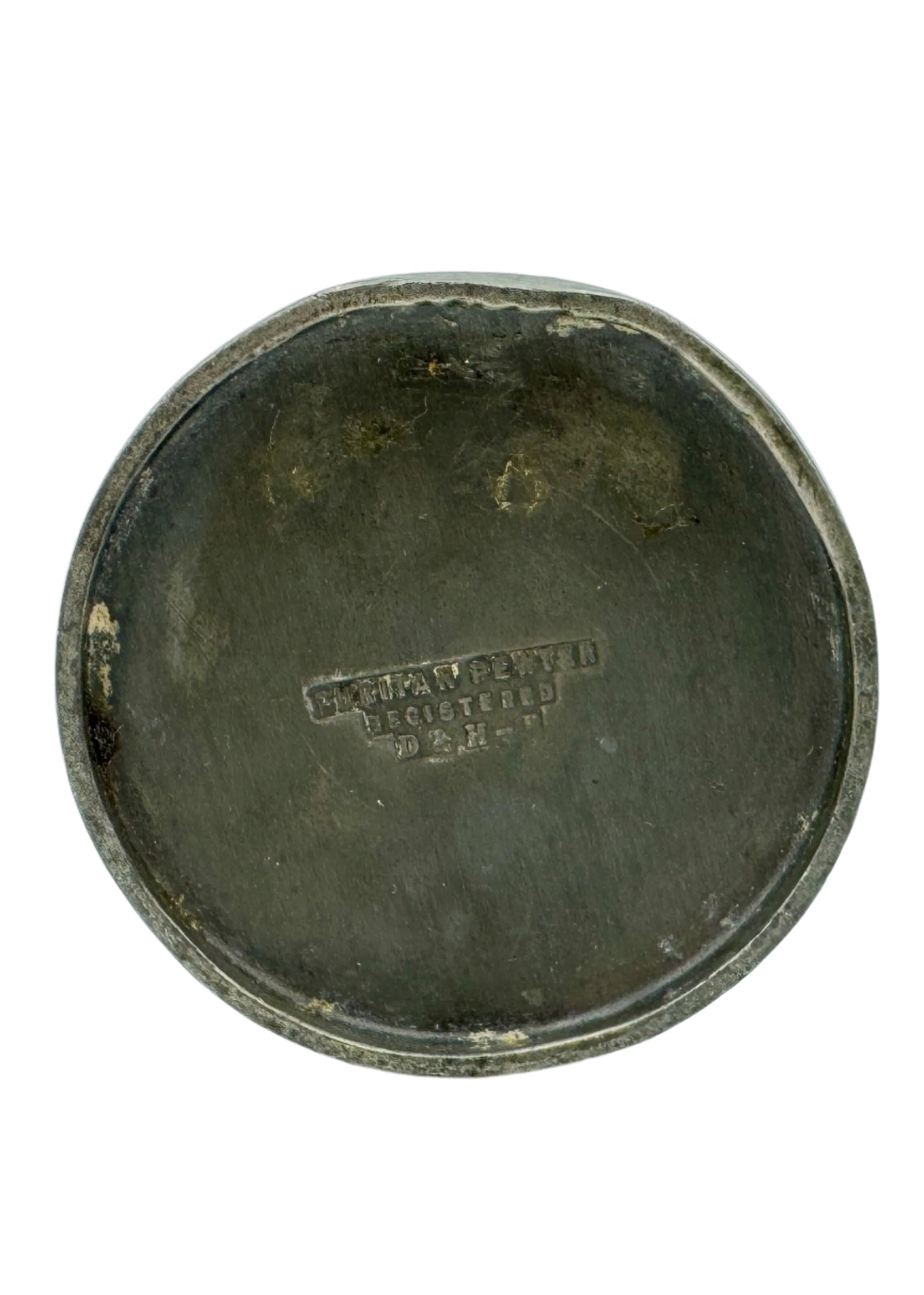 Antique Puritan Pewter Pepper Shaker – Registered D&H – Early 20th Century Collector’s Piece