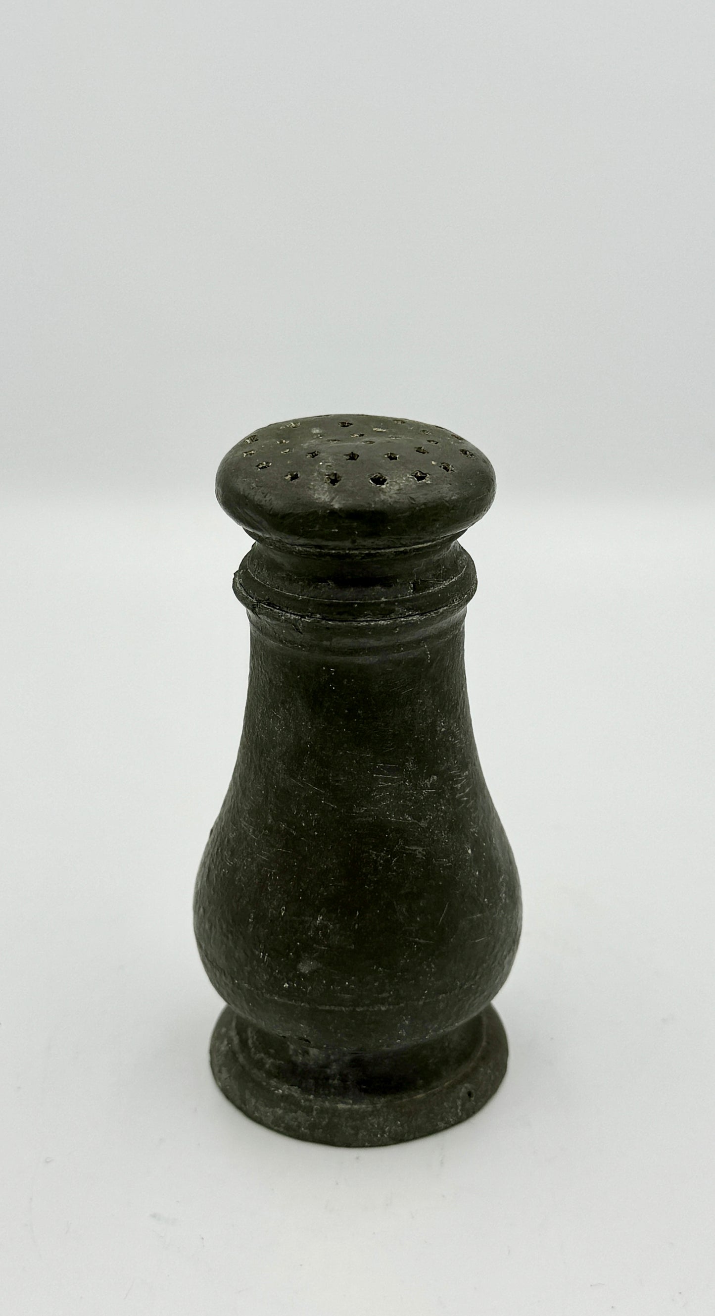 Mid 19th Century, Pewter Baluster Form Pepper Pot, James Dixon & Sons