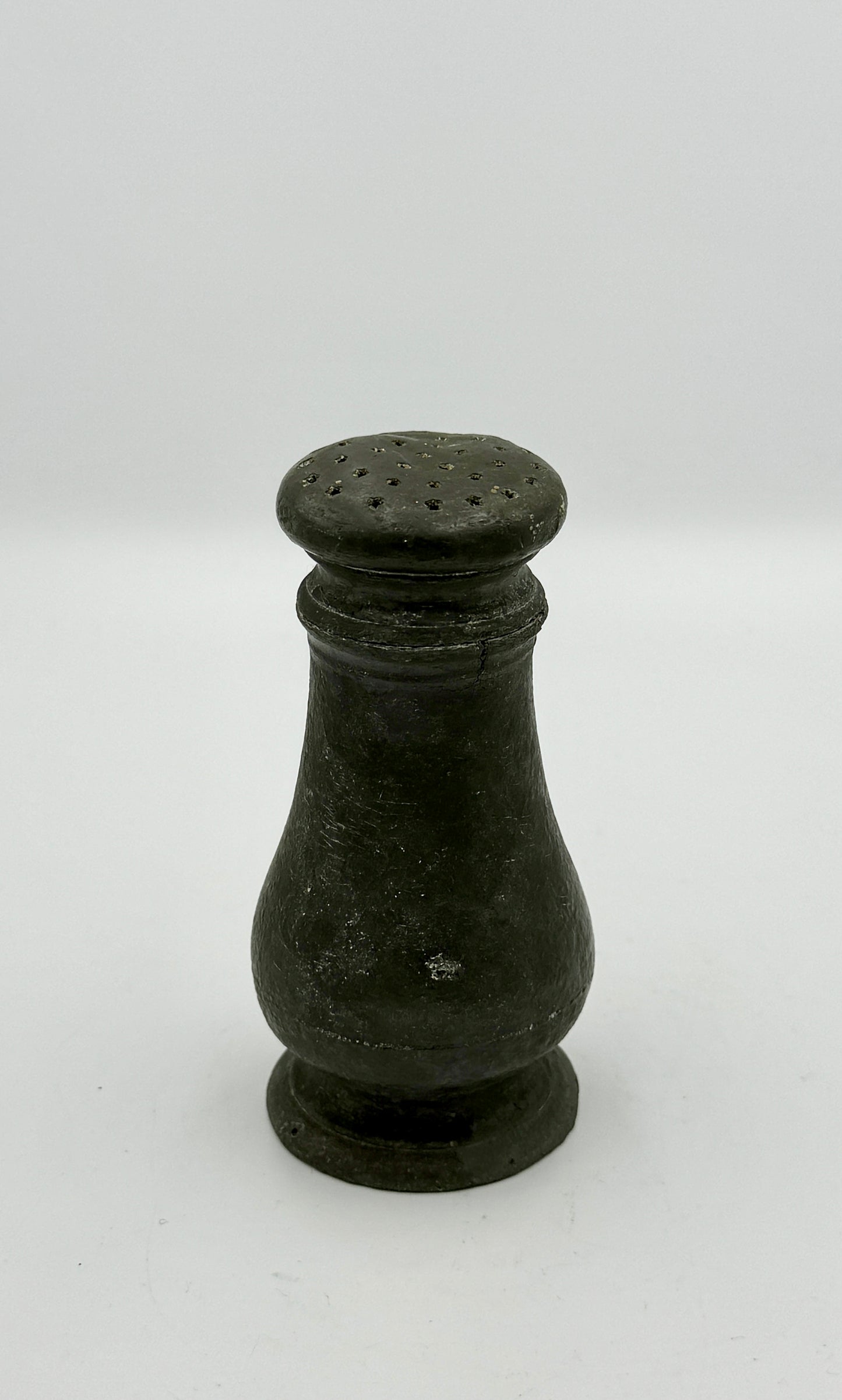 Mid 19th Century, Pewter Baluster Form Pepper Pot, James Dixon & Sons