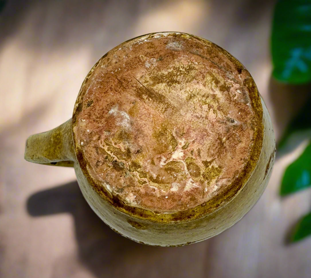Vintage Ristorante Il Carrettiere Como Ceramic Pitcher – A Rare Italian Culinary Memorabilia