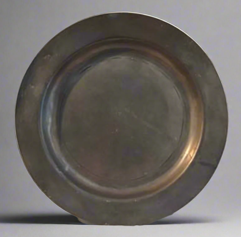 Vintage Mid-20th Century London Pewter Plate - Collector’s Piece