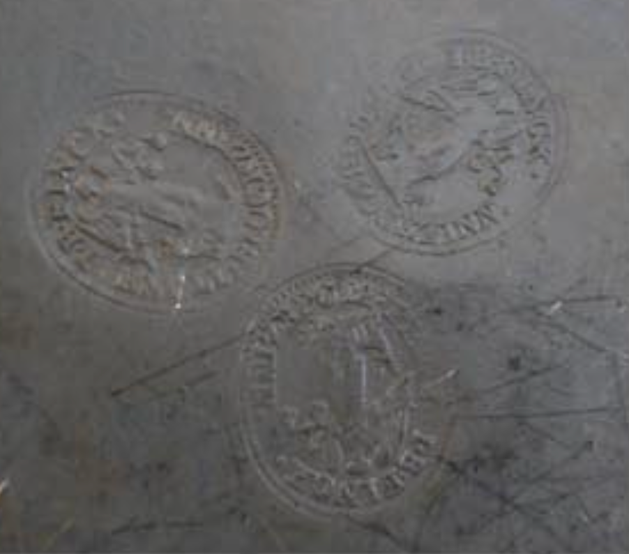 19th Century Round hollow pewter dish