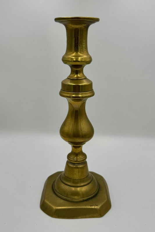 18th Century Large French Vintage Bronze Candlestick