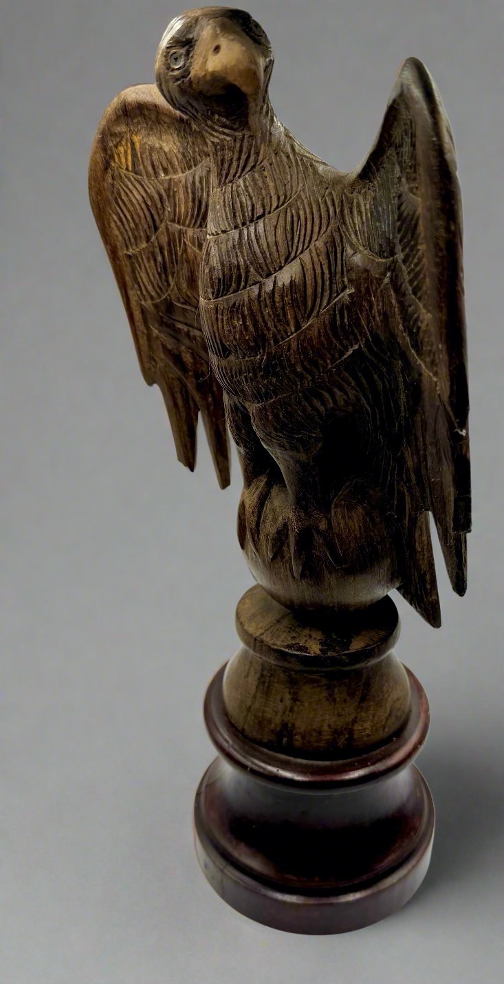 Antique Wooden Hand Carved Eagle, church Religious, 17th-18th century