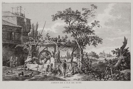 Jardin de l’ile de Scio. A.P.D.R, 1782